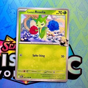 cynthia’s roselia (007/182) - common — pokémon: destined rivals